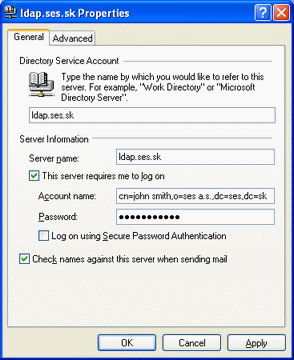 ms outlook setup