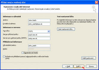 ms outlook setup